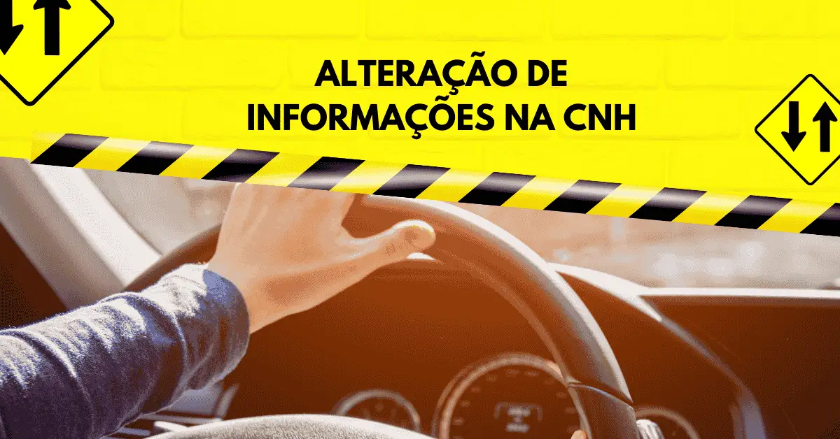 Alteração de Informação na CNH